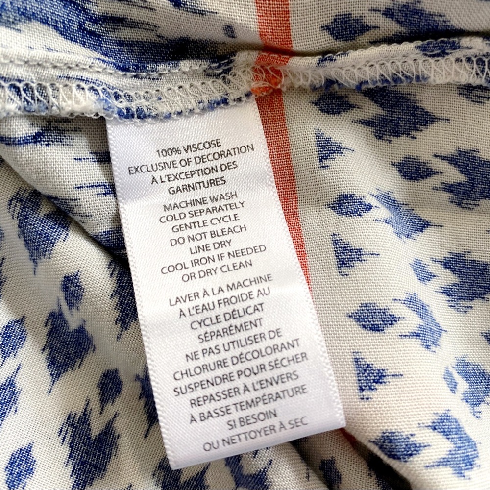 Beachlunchlounge Split Neck Printed Shift Dress - image 6